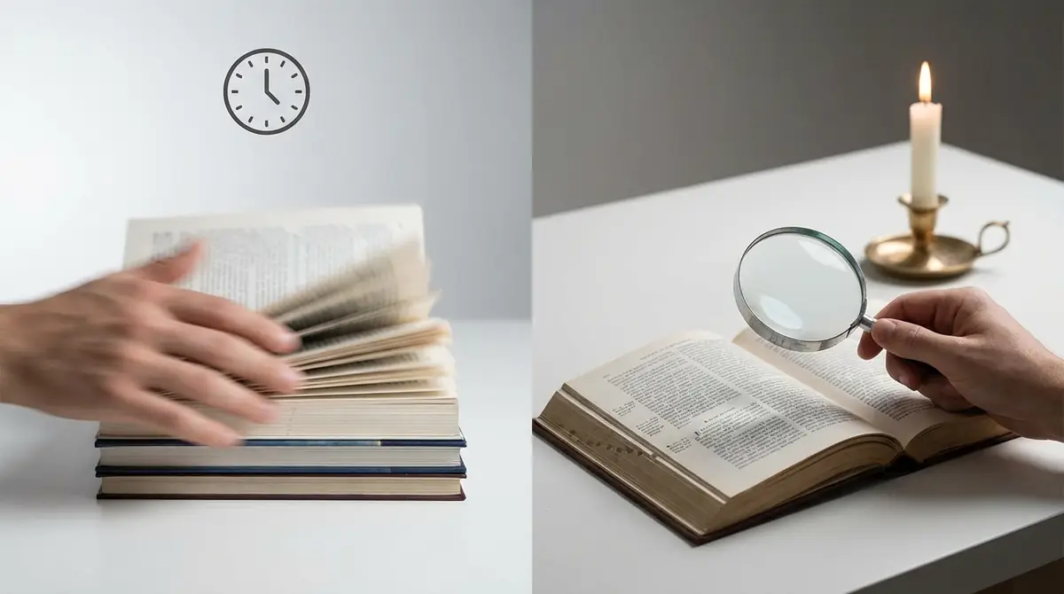 速読と精読の違いとは？使い分けの基本を30秒で理解