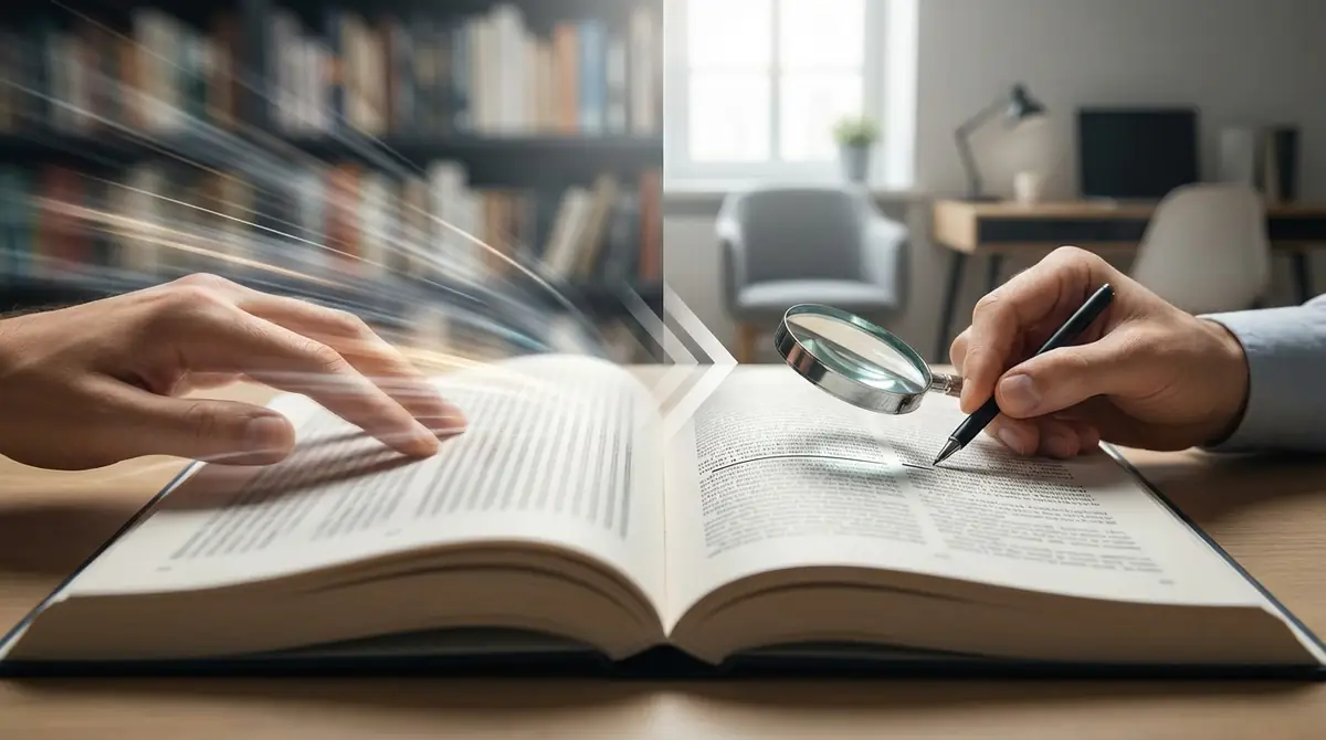 速読→精読の「2段階読書法」で効率を最大化する