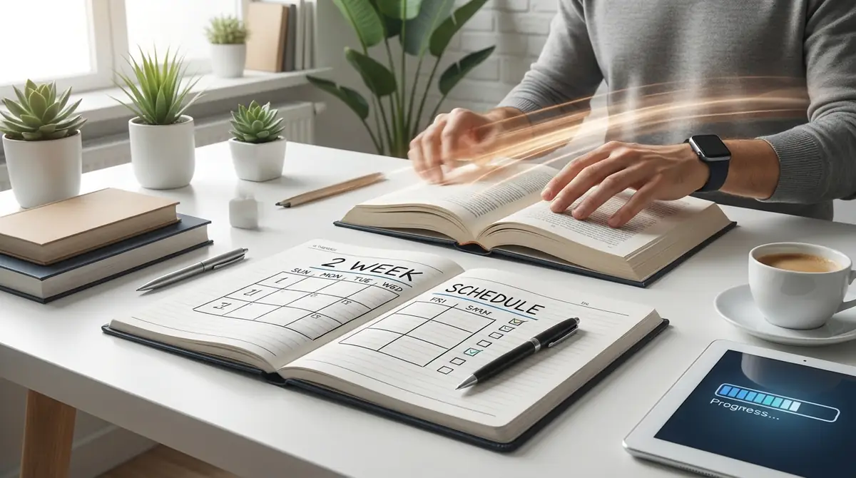 速読トレーニング2週間プログラム【実践スケジュール表付き】