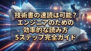 技術書の速読は可能？エンジニアのための効率的な読み方5ステップ完全ガイド