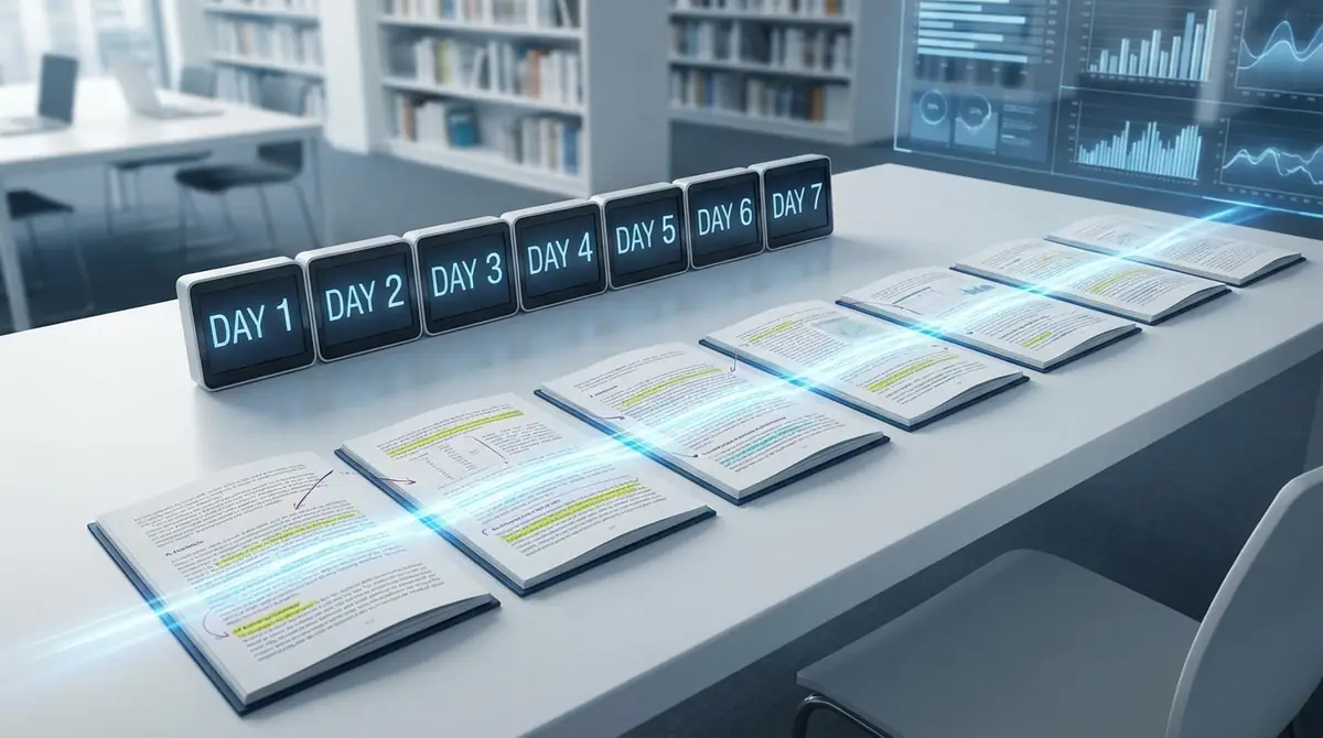 論文速読スキルを定着させる1週間練習プログラム