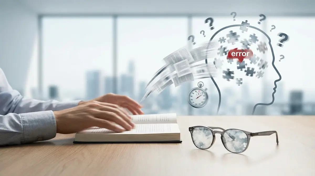 速読で理解度が下がる人に共通する3つの失敗パターン