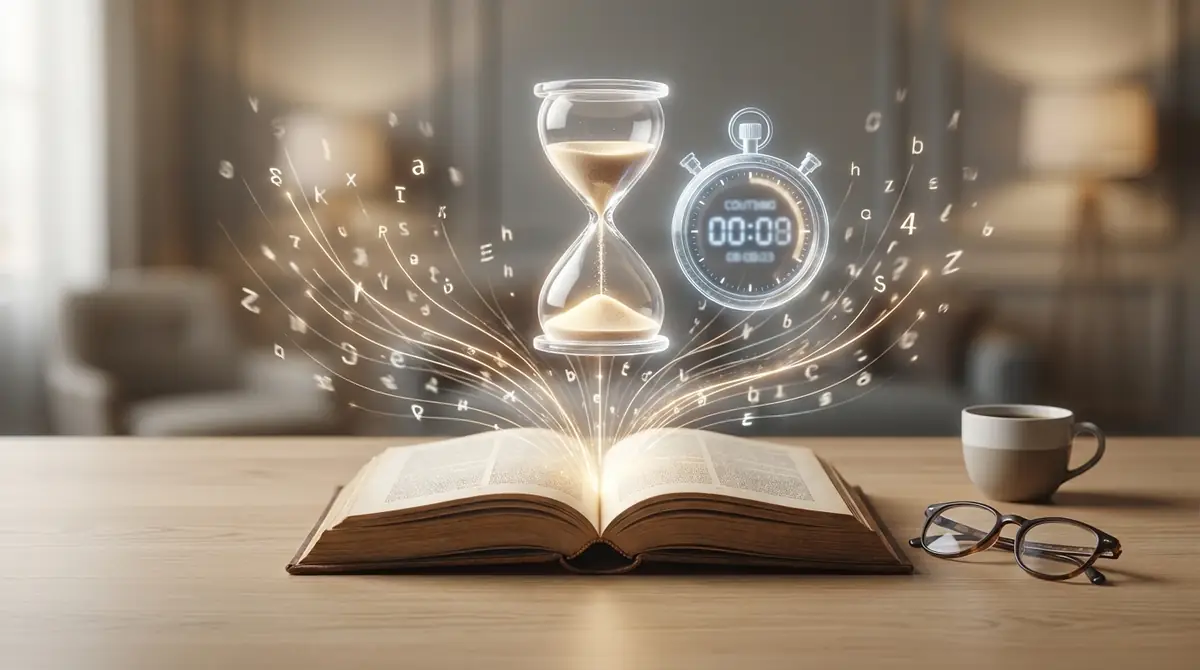 自分が1分間に何文字読めるか3分で測定する方法