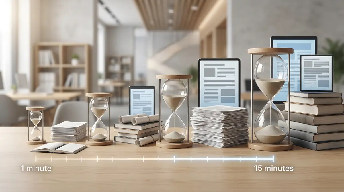 時間別の文字数目安一覧【1分〜15分の早見表】