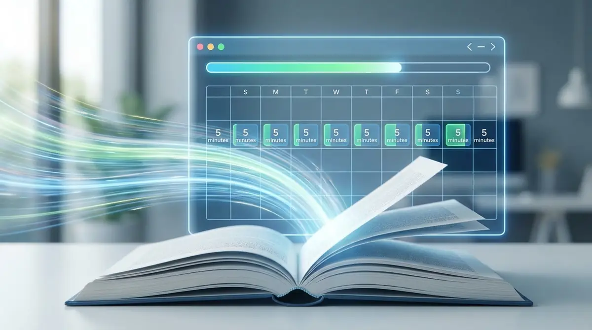 速読効果を最大化する実践スケジュール【1日5分×2週間】