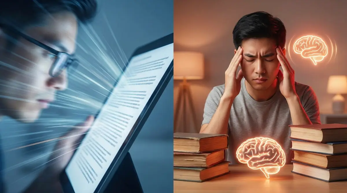 速読のデメリット④目や脳への疲労が蓄積する